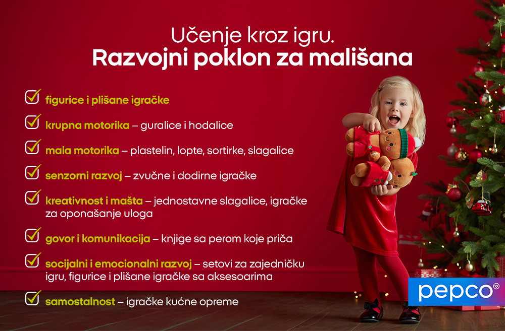 Učenje kroz igru Razvojni poklon za mališana