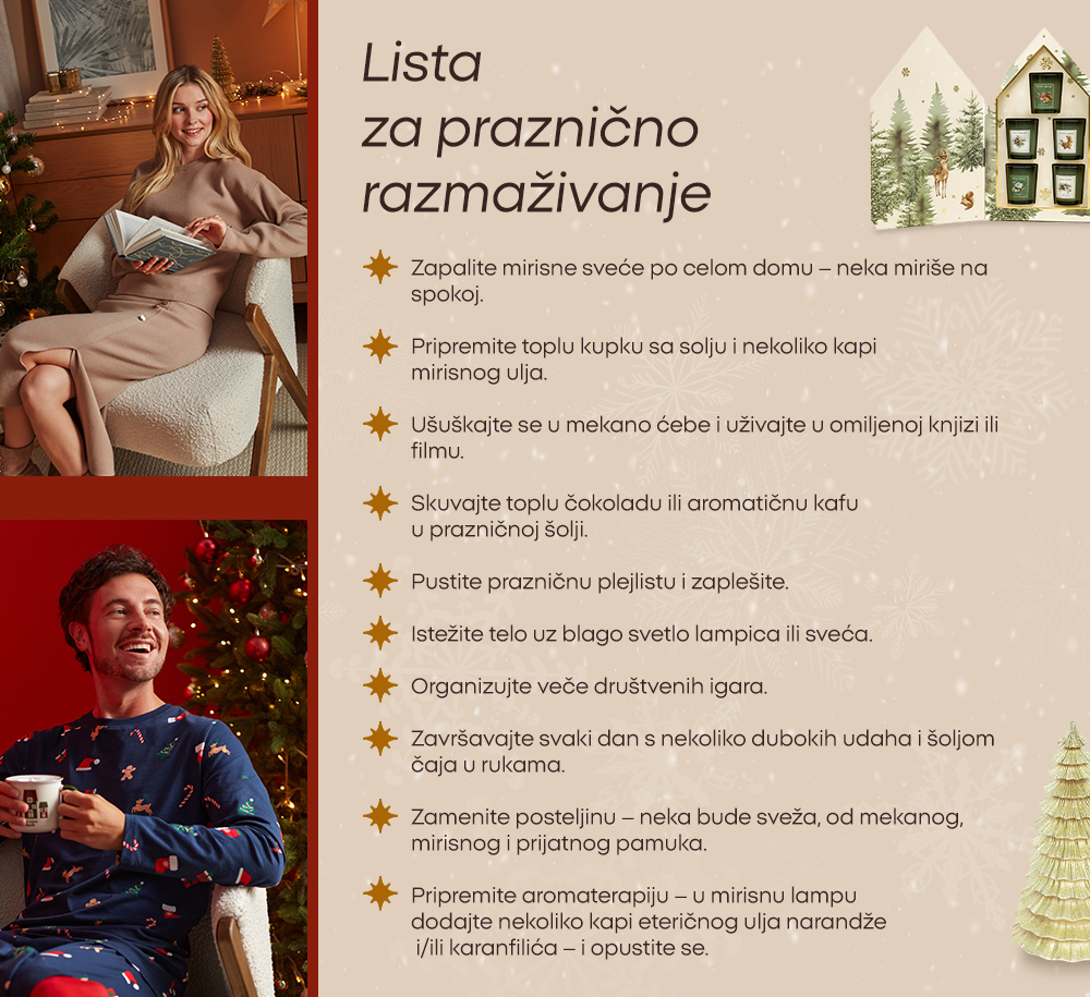 Lista za praznično razmaživanje