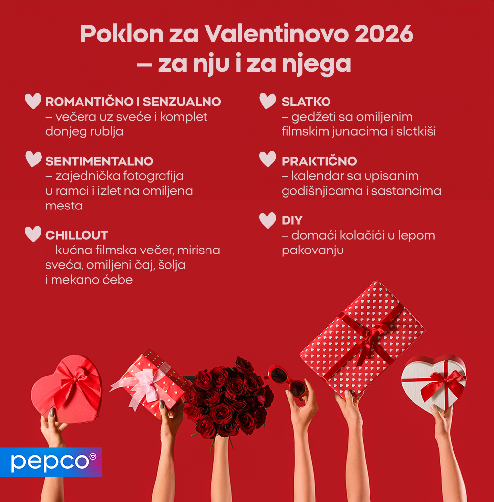 Poklon za Valentinovo 2026 – za nju i za njega 